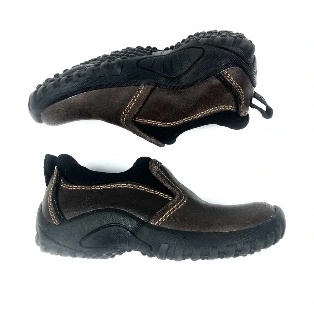 Sperry Toddler Brown Leather Port Loafer Size 8.5